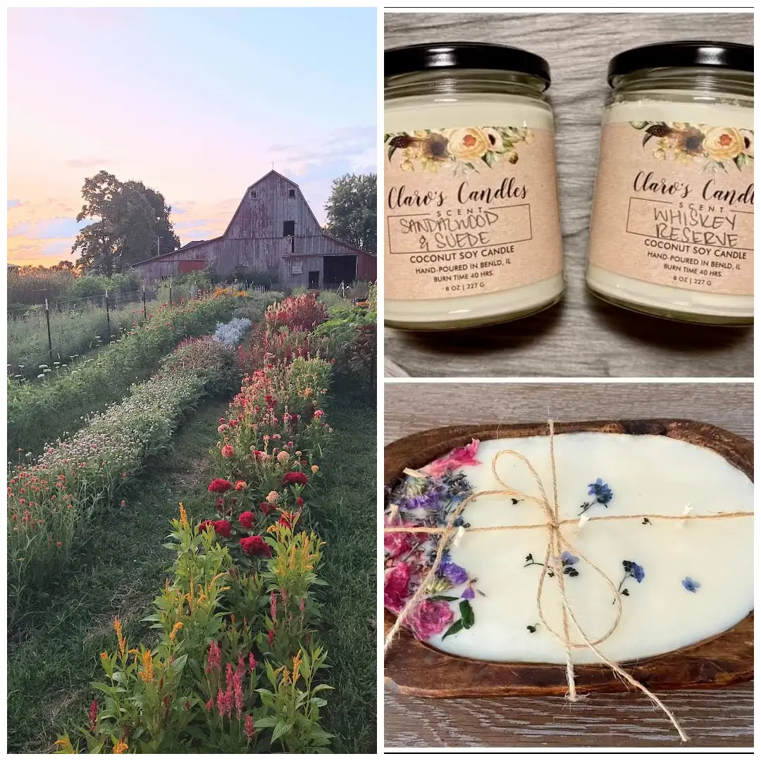 Candle Pouring & Build Your Own Bouquet, August 29th